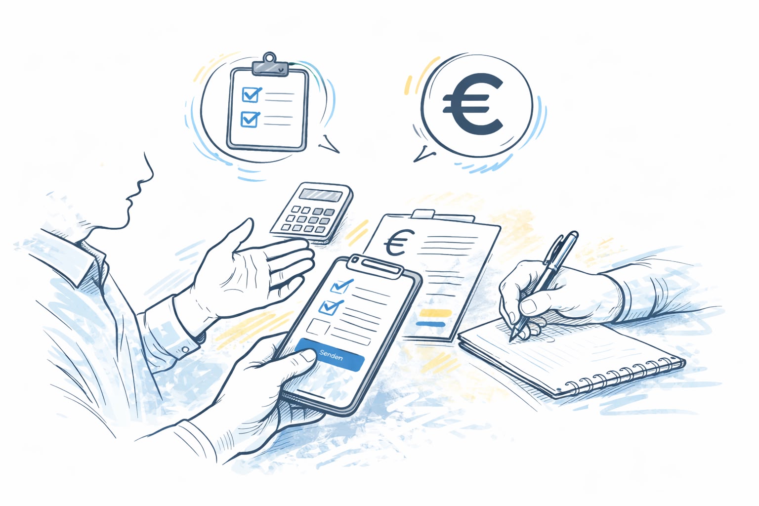 Persönliche Beratung und transparentes Angebot